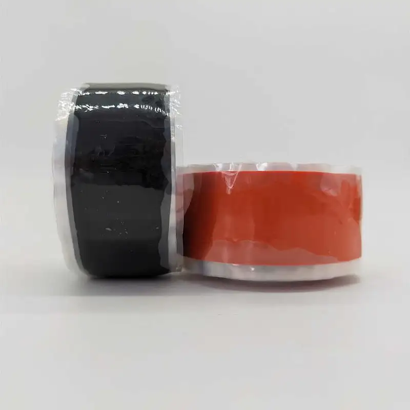 silicone waterproof repair tape self fusing silicone rubber tape 0.5mm*25mm*10m White