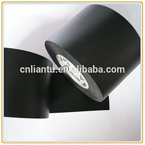 Strong Adhesion 2''x100FT Black Pvc Pipe Wrapping Tape