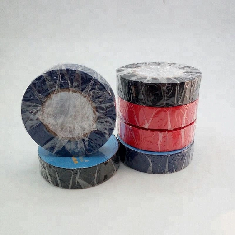 Flame retardant ROHS REACH UL quality PVC electrical insulation tape uv tape  0.13mm*19mm*20m