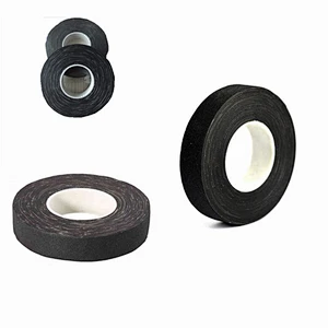 black cotton tape black tape
