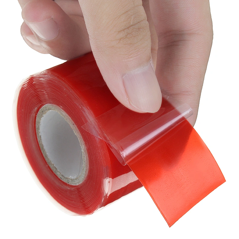 double sided tape silicone adhesive Self Fusing Repair Silicone Rubber Banding Tape