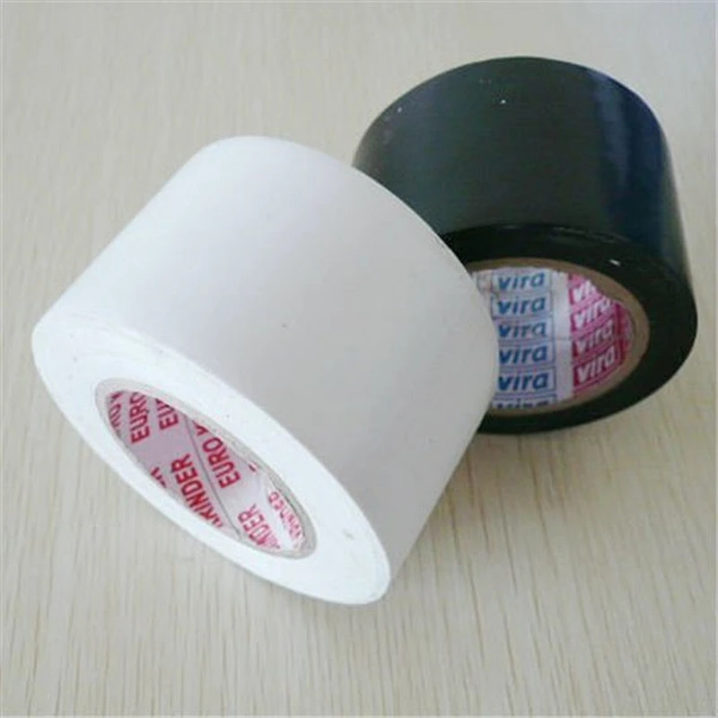 Strong Adhesion 2''x100FT Black Pvc Pipe Wrapping Tape