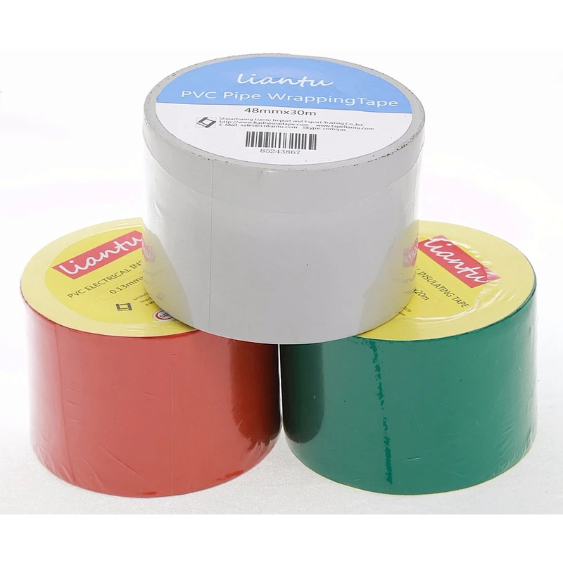 Strong adhesion Black PVC Pipe Wrapping Tape