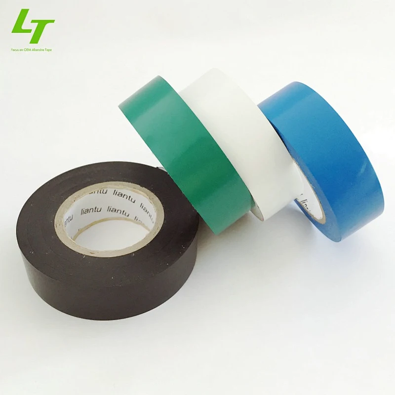 pvc isolation tape rolls 19mm x 10m Cinta aislante