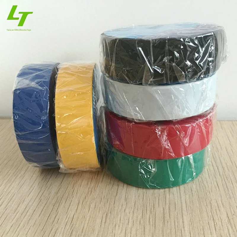 pvc isolation tape rolls 19mm x 10m Cinta aislante