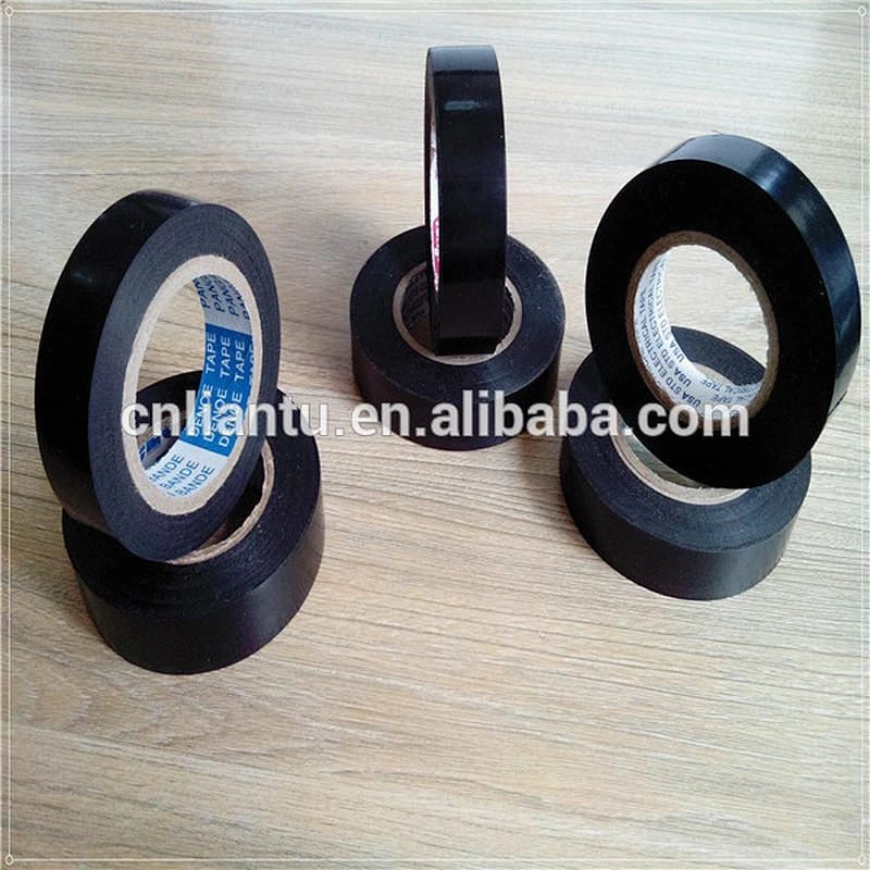 pvc black tape, pvc electrical tape jumbo roll used for motorcycle accessory