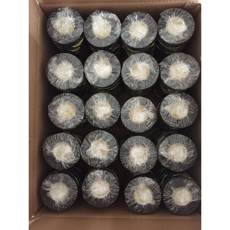 Automotive Black Cloth Electrical Insulation Fabric Cotton Adhesive Tape