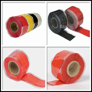 Silicone adhesive and single sided adhesive side self adhesive paper tape