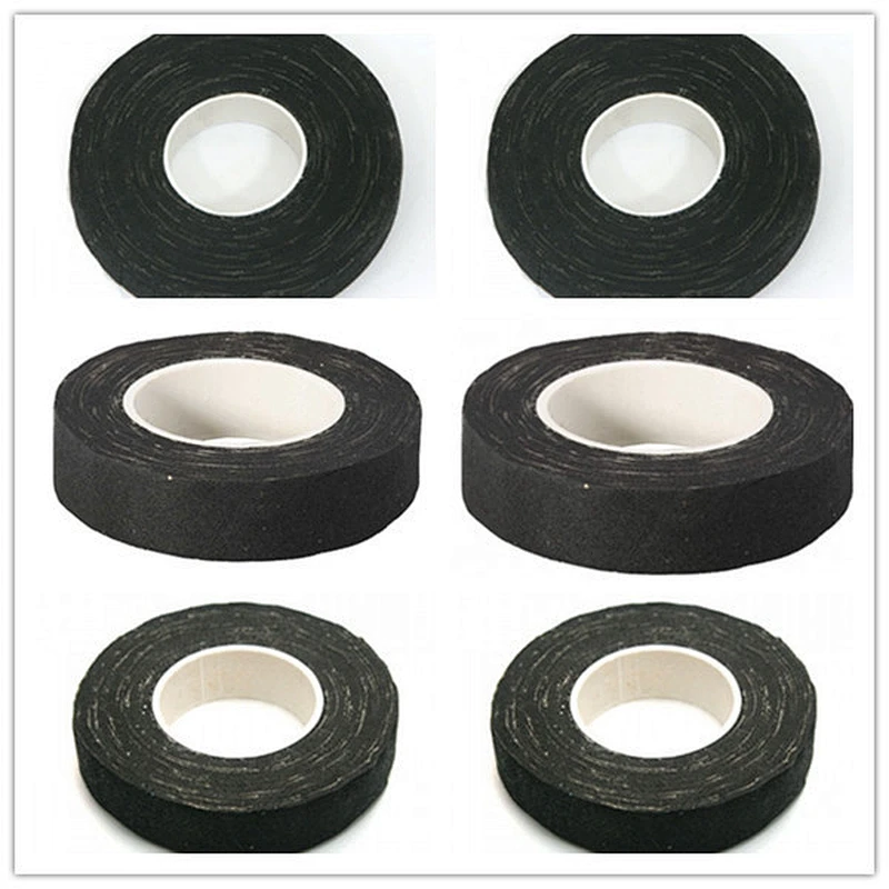 black cotton tape black tape