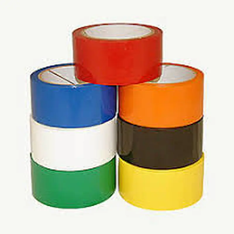 sellotape packing clear colorful red yellow blue green bopp adhesive tape