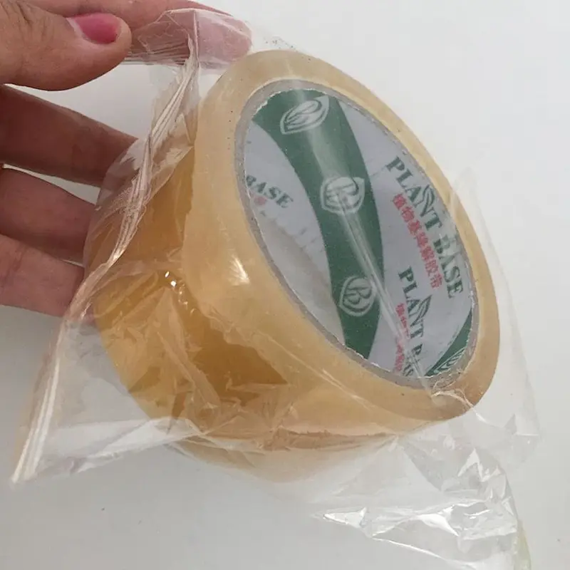 LIANTU packaging Environmentally friendly degradable plant based cellulose adhesive eco friendly packing tape
