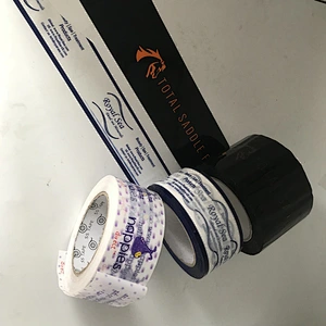 bopp logo branded tape logo printed packing tape with company logo