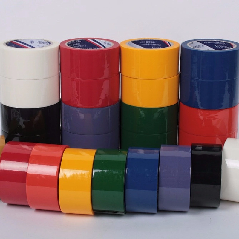 sellotape packing clear colorful red yellow blue green bopp adhesive tape
