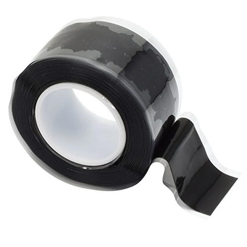 Black Self Fusing Silicone Tape Emergency Rescue Repair Tape