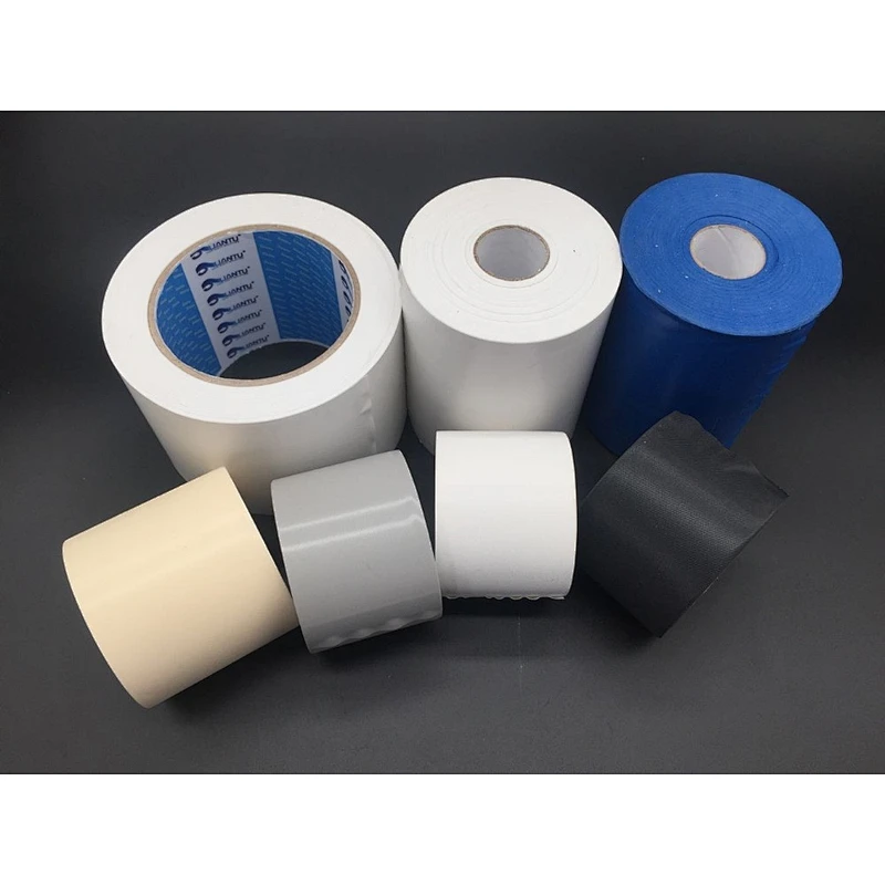 HVAC parts PVC wrapping tape without glue for air conditioner tape