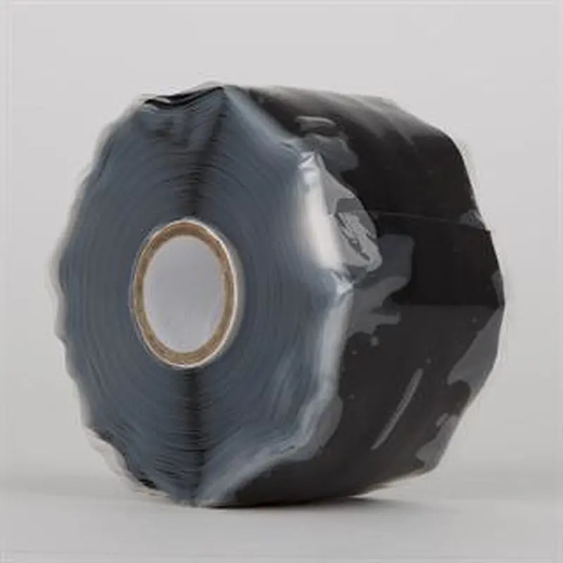 Black Self Fusing Silicone Tape Emergency Rescue Repair Tape