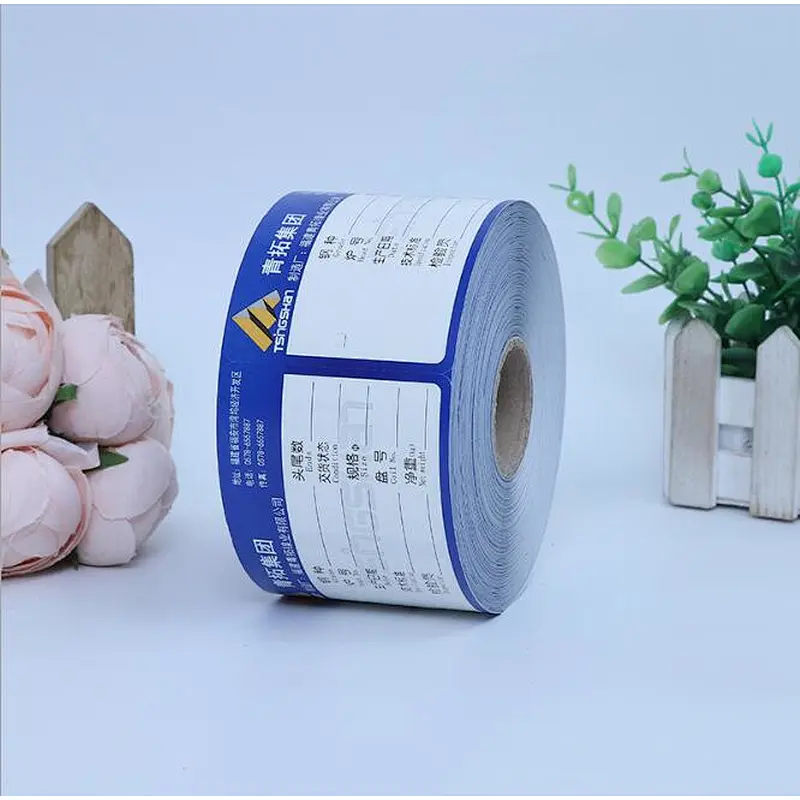 free design custom pvc pp vinyl printing label sticker