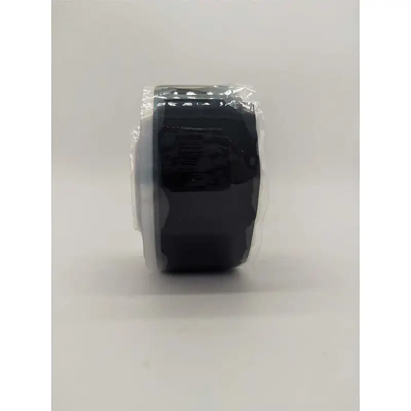silicone rubber fusing tape adhesive  insulation tape free samples 0.5mm*25mm*3m  Black