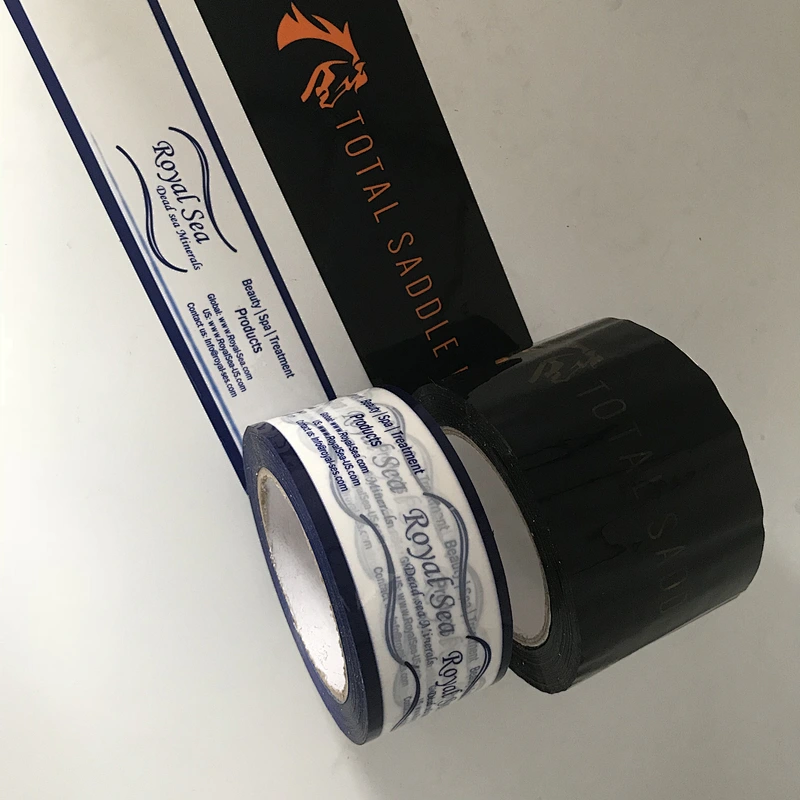 bopp logo branded tape logo printed packing tape with company logo