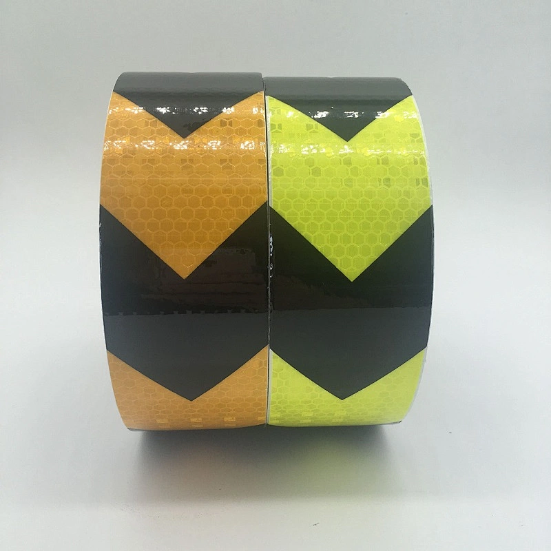 Industrial Hazard Warning Caution Reflective Safety Conspicuity Tape  Truck Road Reflective Tape