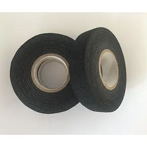 Black insulation fabric electrical tape for the electrical wholesaler