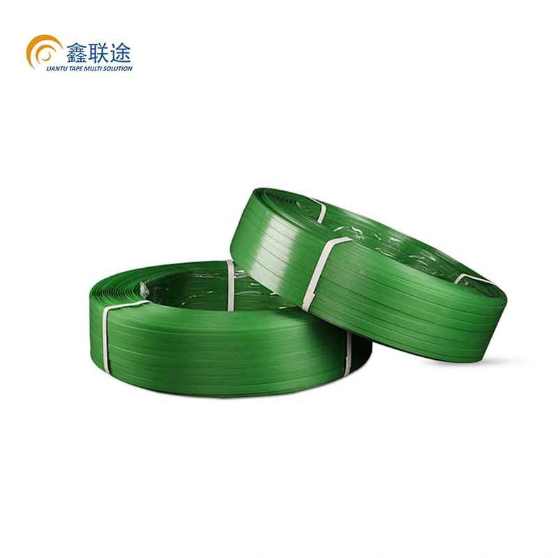 Strapping tape PET Strapping For Aluminum ingot,  Construction material like Stone, Marble, Brick