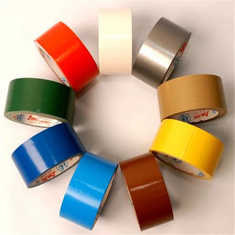 The pattern can be printed on the packing tape and the MOQ is small