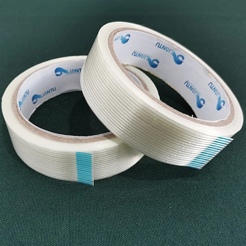 Promotional filament fiberglass tape for heavy weight bundling