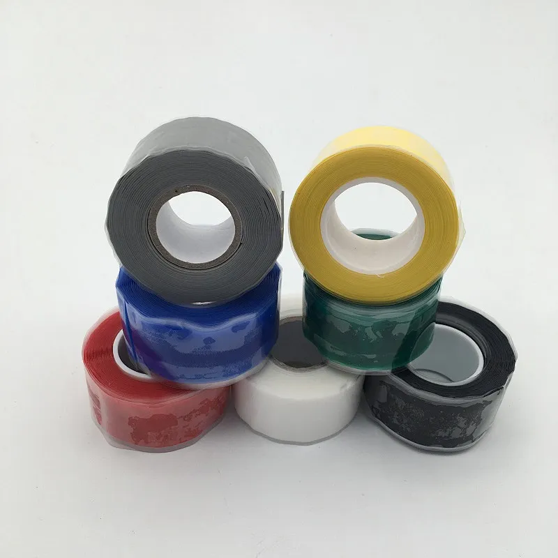 SIlicone rubber self fusing repair rescue adhesive waterproof tape