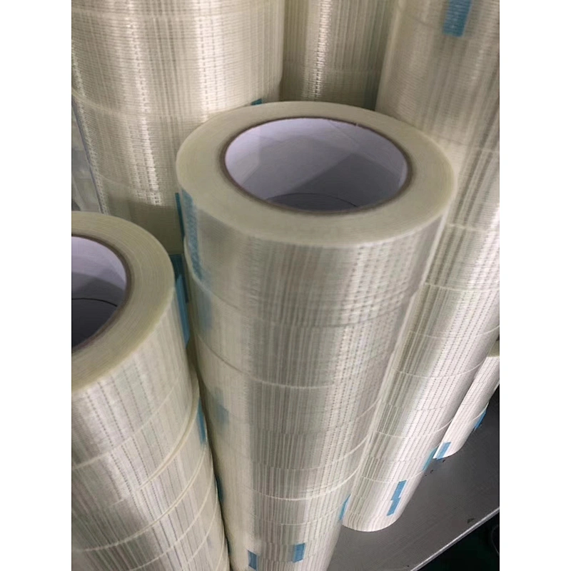 Fiberglass Reinforced Packing Tape with  Tensile Strength Filament