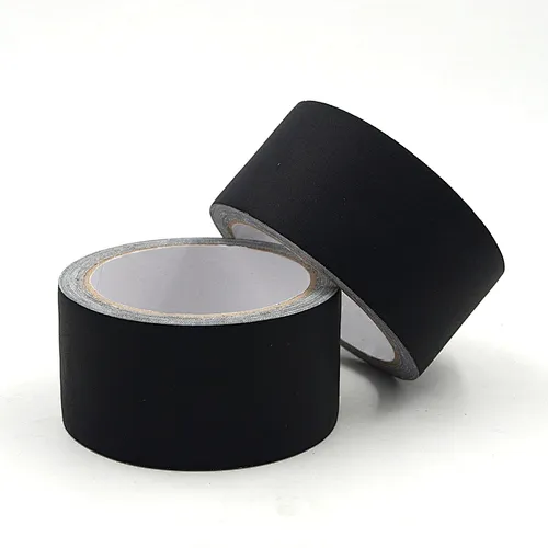 Single Side adhesive Tape 2Inch * 33Yards Strong Matte Gaffer Tape Black Duct Cloth Adhesive Tape