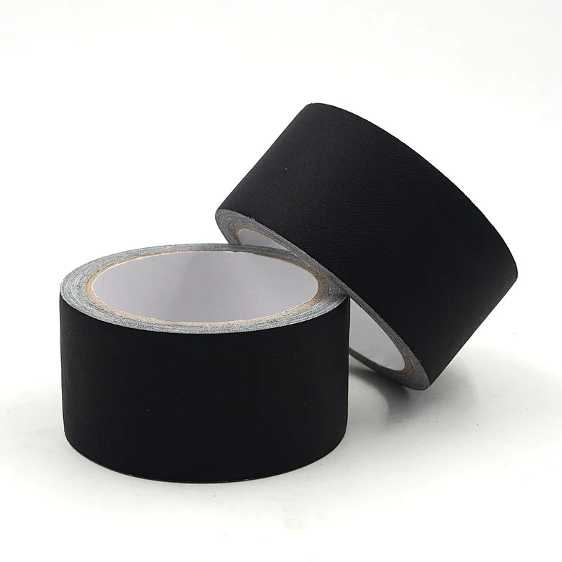 Single Side adhesive Tape 2Inch * 33Yards Strong Matte Gaffer Tape Black Duct Cloth Adhesive Tape