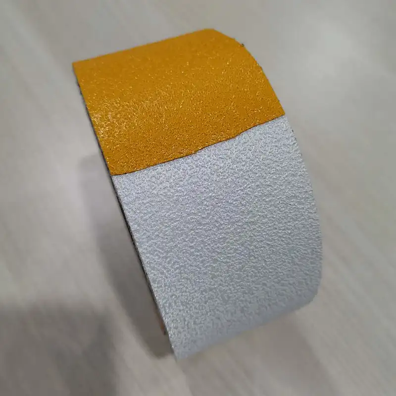 Marking tape for temporary diversion of road maintenance in Germany and Japan
