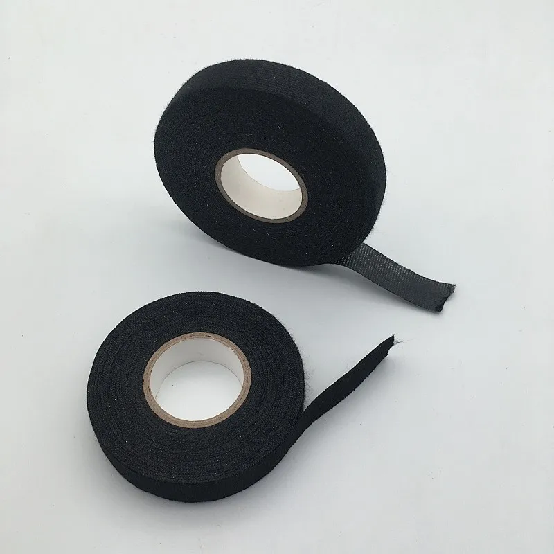 Polyester Fleece Black Cloth Wire Harness Tape