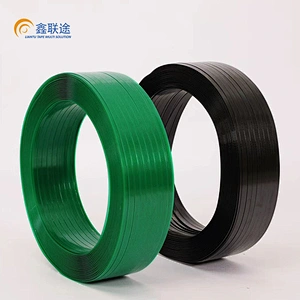Strapping tape PET Strapping For Aluminum ingot,  Construction material like Stone, Marble, Brick