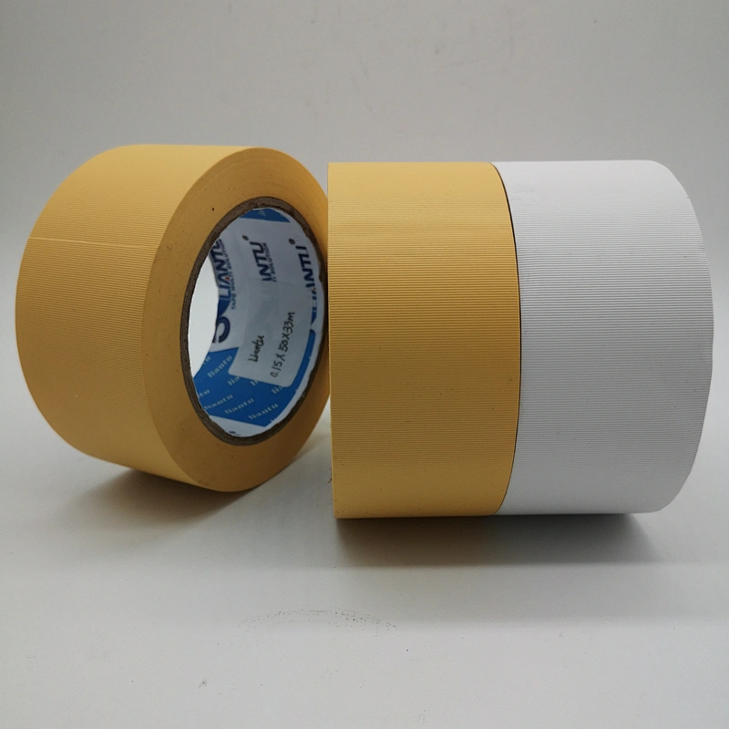 Wholesale furniture doors and windows protection dust shielding PVC easy tear tape