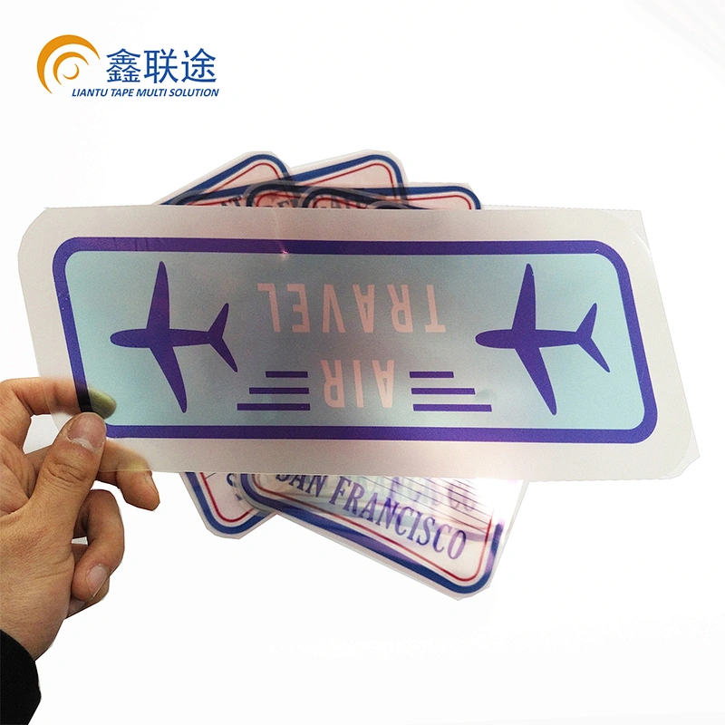 Waterproof Die Cut Custom Label Logo Transparent Car Decoration Stickers Papers Anime Stickers
