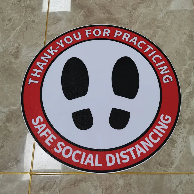 Wholesale Social Distancing Floor Stickers