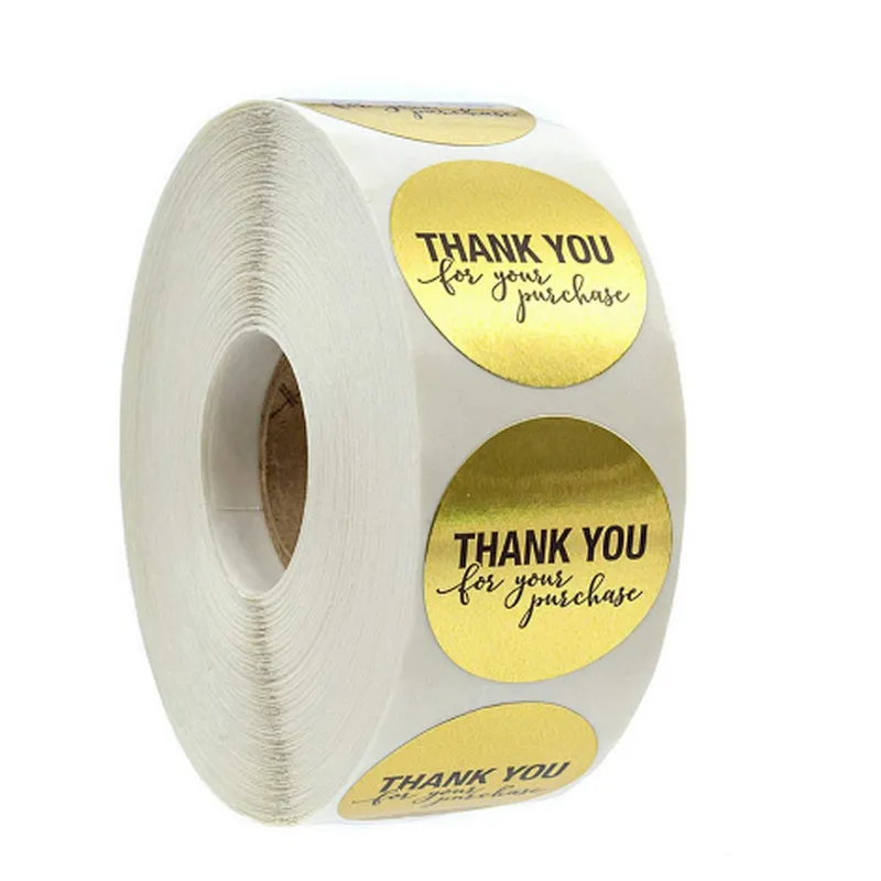 Custom label die cut stickers for label printer