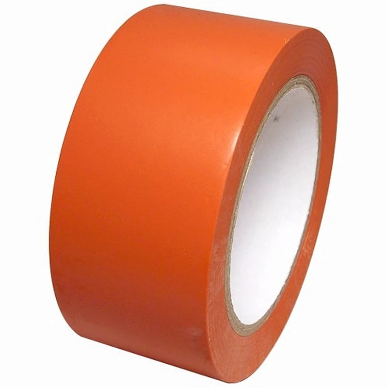 pvc easy-tear orange color tape in Europe