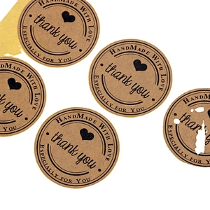 Custom label die cut stickers for label printer