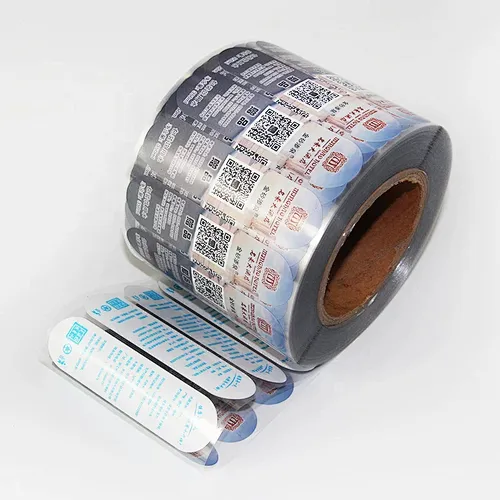 Customize PVC Viny transparent  printed trademark logo waterproof  stickers Label