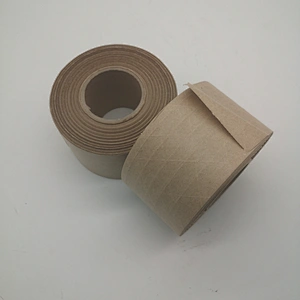 Reinforced Water Activated Kraft Paper Tape Custom logo Printed  Paper Gummed Packing tape
