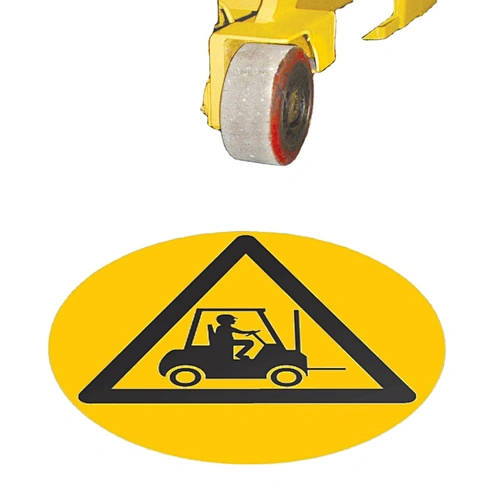 PVC Social Distance Floor Markers  Please keep 2m distance