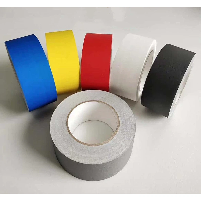 Single Side adhesive Tape 2Inch * 33Yards Strong Matte Gaffer Tape Black Duct Cloth Adhesive Tape