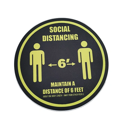 adesivos para piso floor tile sticker social distancing floor stickers