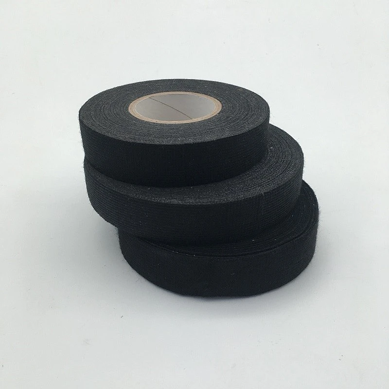 Strong, easy to tear ,noise reduction, flame retardant ,wear-resistant polyest automotive cloth fleece insulation tape