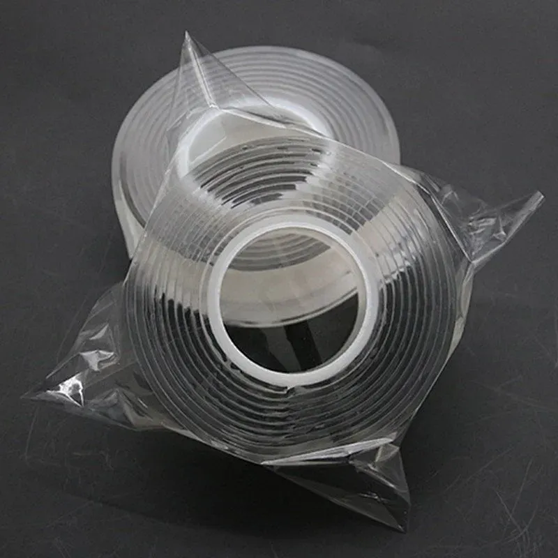 Customized color washable sticky tape anti slip roll adhesive pu nano grip tape
