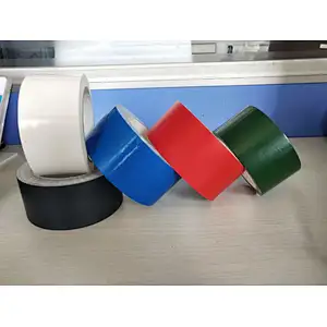 Silver/Grey black heavy duty cloth duct tape 70 mesh 27 mesh PE coating cloth tape