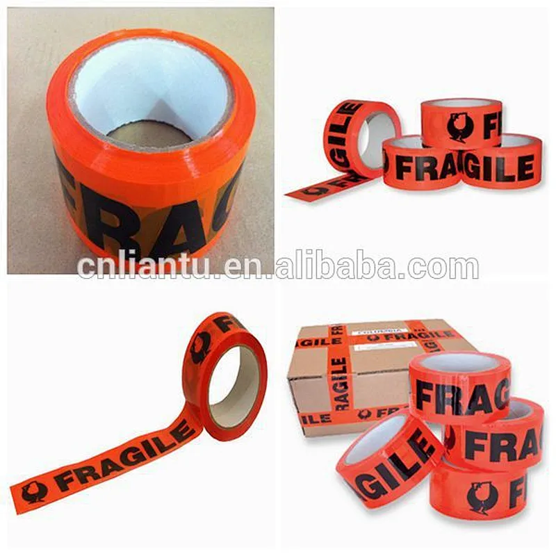 Carton Tape Preprinted Tape Fragile Handle with Care